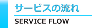 サービスの流れ